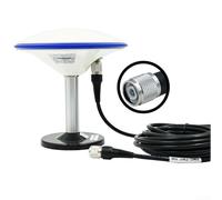 GNSS Mehrband-Antenne L1/L2/L-Band für GPS für GALILEO GLONASS Beidou, IP67 wasserdicht mit M90SD-Magnetfuß und 5m Kabel für Vermessung(TNC-TNC Cable)