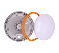 GNSS Shell Full-Band GPS GLONASS BeiDou für Galileo BDS S-Band Ersatzgehäuse IP67 wasserdicht UV-beständig für Vermessung Kartierung Landwirtschaft Technik Kontrolle (Orange)