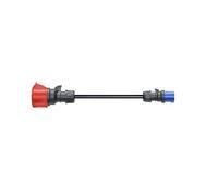 Go-E, Elektroauto Ladekabel, Adapter Gemini flex 22 kW auf CEE blau 16 A (CEE 32, 0.30 m)