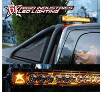 Go Rhino 2er Set Go Rhino "IronSteel" Überrollbügel/ mit Rigid LED Lampenbügel RAM (Gen.4