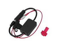 GOFORJUMP Universal Autoradio Antennen Auto Auto FM Antennenverstärker Signalverstärker Booster 12 V Radio FM für M/Arine Auto Fahrzeug Boot