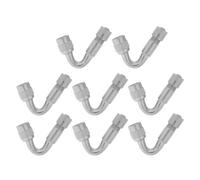 Gogogmee Messing Ventilverlängerung 8 Stück 45° Metall Ventilschaftverlängerung für Auto Motorrad Anhänger Reifenluftventil Adapter