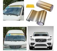 Gold Sonnenblende Sichtschutzfolie Autofolie UV Filter Auto Frontscheibe