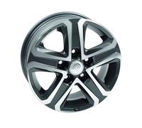 Goldschmitt GSM6 Alufelge, 6,5x16", LK 5x130mm, anthracite polished glossy
