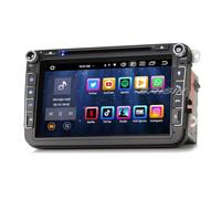GONFEN 8 Zoll Acht-Kern Android 14 DAB+ Autoradio Für VW Golf 5/6 EOS Caddy Passat CC Jetta Polo T5 Tiguan Touran Skoda Superb Yeti SEAT mit Navi 4GB + 64GB CarPlay Android AUTO DSP WiFi Bluetooth 5.0
