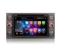 GONFEN Acht-Kern 4GB + 64GB Android 14 Autoradio Navi Für Ford Mondeo C/S-Max Focus Fiesta Fusion Galaxy Kuga Transit Connect mit GPS CarPlay Android AUTO DSP DVD WiFi Bluetooth 5.0 DAB+ OBD2 TPMS SWC