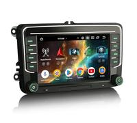 GONFEN Acht-Kern 4GB+64GB Android 14 DAB+ Autoradio Für VW Golf 5 Golf 6 Passat Tiguan Touran Skoda SEAT mit Navigation GPS Unterstützt Wireless CarPlay Android Auto Bluetooth 5.0 WiFi 4G DSP RDS USB