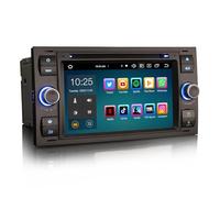 GONFEN Acht-Kern Android 12 DAB+ Autoradio Navi Für Ford C/S-Max Fiesta Focus Fusion Galaxy Kuga Transit Connect Mondeo CarPlay Android Auto 4GB RAM 64GB ROM Bluetooth 5.0 DSP WiFi SWC TPMS DVD FM RDS