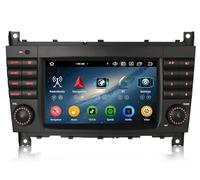 GONFEN Android 14 8-Kern 4GB+64GB Autoradio GPS Navi für Mercedes-Benz C/CLC-Klasse W203 G-Klasse W463 mit Bluetooth 5.0 Carplay Android Auto DAB+ WiFi 4G Canbus FM RDS DSP USB 7-Zoll Touchscreen