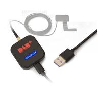 GONFEN DAB+ Digital Box Radio Empfänger Digital Radio Tuner Box mit MCX DAB Antenne Verstärker für Android 9/10/11/12/13/14 Autoradio USB Anschluss