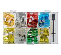Goobay 20342 Auto Sicherungen Set 101-tlg / KFZ Sicherungen / Autosicherungen Set / Flachsicherungen / KFZ Sicherungsset mit Sicherungszieher / 19,1 x 5,1 x 18,5 mm