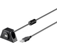 Goobay USB2.0 - USB2.0, 1.2m USB Kabel 1,2 m USB A Schwarz