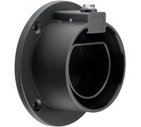 goobay 61141 Wandhalterung Typ 2 Ladekabel für Elektroautos/EV Kabelhalterung für Wandmontage