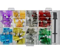 Fixpoint 20339 80tlg.Kfz-Sicherungssortiment mit 1 Sicherungszieher