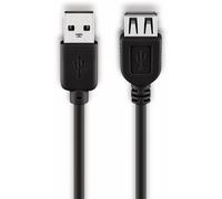 GOOBAY USB 2.0 Hi-Speed Verlängerung, A/A, 68905, 5 m, schwarz