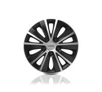 GOODYEAR GOD9055 Zweifarbig Auto Radkappen Monaco 16", Schwarzes/Silber