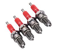 GOOFIT 4 stück F7TC Zündkerzen Ersatz für GX120 GX160 GX200 GX240 GX270 GX340 GX390 Motor Generator Rasenmäher Traktor Rototiller Wasserpumpe Go Kart Mini