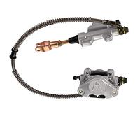 GOOFIT Hinter Disc Hauptbremszylinder mit Bremssattel Ersatz für Taotao ATV Quad 150cc 200cc 250cc