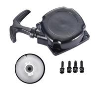 GOOFIT Mini Pocketbike ATV Quad Dirtbike Seilzugstarter schwarz Ersatz für 2-Stroke 43cc 49cc Parts