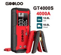 GOOLOO GT4000S Auto starthilfe Jump Starter PowerBank 4000A Ladegerät Tragbar
