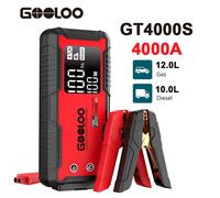GOOLOO GT4000S Auto starthilfe Jump Starter PowerBank 4000A Ladegerät Tragbar
