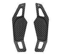 Gotrain Auto Schaltpaddel 1 Paar Aluminiumlegierung Auto Lenkrad Schaltwippe Fit für Skoda Octavia 2020, RS, Fit für Kodiaq, Fit für 2024 Superb, Fit für 2020 und 2023 ENYAQ IV (schwarze Kohlefaser)