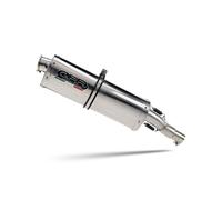 GPR Auspuff zugelassen polierter Stahl Trioval Suzuki GSF600 Bandit-S 1995-2005