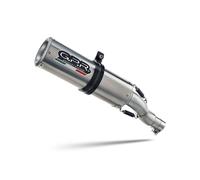 GPR Auspuff zugelassen satinierter Stahl M3 Kawasaki Versys 650 2006-2014