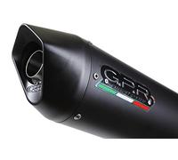 GPR EXHAUST ORIGINAL PRODUKT FüR HONDA MSX - GROM 125 2013/17 HOMOLOGIERTER AUSPUFF MIT LINK PIPE FURORE NERO
