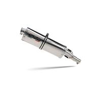 GPR Slip-on Auspuff Endtopf Trioval Oval Kawasaki KLX R 650 1993-1995 Grau