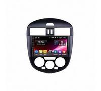 GPS Navi für Nissan Tiida 2011-2015 mit Wireless Carplay&Android Auto, mit WiFi/GPS Navigation/Rückfahrkamera/SWC 4G+64G Autoradio Navi, 8 Kern 6G＋128G