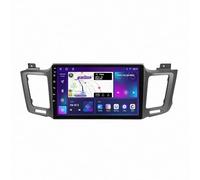 GPS Navi für Toyota RAV4 Rav 4 XA40 2012-2018 mit Wireless Carplay&Android Auto, mit WiFi/GPS Navigation/Rückfahrkamera/SWC 4G+64G Pkw-Navi, 4 Kern 4G＋64G