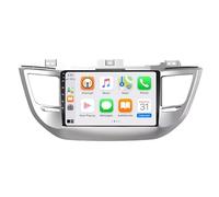 GPS Navi Navigationsgerät 2 Din für Hyundai Tucson 3 IX 35 2015-2018 mit Bluetooth Fm Radio, Mirror Link, USB, Aux, Unterstützt Tpms Lenkradsteuerung, 8 Kern 8G+256G