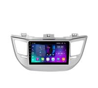 GPS Navi Navigationsgerät 2 Din für Hyundai Tucson IX35 3 2014-2018 mit Bluetooth Fm Radio, Mirror Link, USB, Aux, Bluetooth Unterstützt Tpms Lenkradsteuerung, 4 Kern 4G+64G