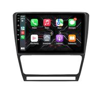 GPS Navi Navigationsgerät 2 Din für Skoda Octavia 2 A5 2008-2013 mit Bluetooth Fm Radio, Mirror Link, USB, Aux, WiFi mit Bluetooth Mirror Link Am Radio, 4 Kern 4G+64G