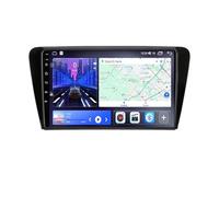 GPS Navi Navigationsgerät 2 Din für Skoda Octavia 3 2013-2018 mit Bluetooth Fm Radio, Mirror Link, USB, Aux, Unterstützt Tpms Lenkradsteuerung, 4 Kern 4G+64G