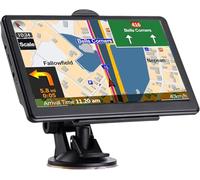 GPS Navigation für Auto LKW, Neueste 2021 Karte Touchscreen 7 Zoll 8G 256MB Navigationssystem mit Sprachführung und Geschwindigkeitskamera Warnung, lebenslange kostenlose Kartenupdate