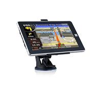 GPS-Navigationsgerät, 7 Zoll Auto GPS Navigation 25. 6m 8 GB 800. MHz verdrahtete Rückfahrkamera und Sonnenschirm-LKW Navigator Rückwärtsansicht Parkplatz(with Sun Shade and BT)