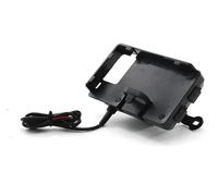 GPS-Navigationshalterung Für Yamaha Für Tracer 700 7 GT Erweiterung Querlatte Navigation Halterung Zubehör Motorrad GPS Handy Halter(Black3)