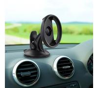 GPS Saugnapf Halterung mit 360-Grad-Drehkopf für TomTom XL XXL V2 V4 PRO 4000 8000 Regional Europe Assist Navigation Zubehör Schwarz