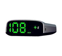 GPS-Tachometer für Auto Solar Geschwindigkeit Richtung | Mit Start per Vibrationssensor und solarbetriebenem HUD-Navigator für Fahrer, erwachsene Männer, SUV, Wohnmobil, K