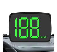 GPS Tachometer - LED HUD Gauge, Auto Digital Display | Multifunktionaler MPH Zähler, Armaturenbrett Auto Indikator, LKW Taxi, Offroad Fahrzeug Uhr, Golf Cart Monitor, Racing Kilometerzähler