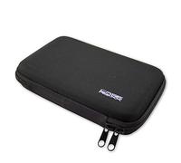 GPS-Tasche für Garmin DriveSmart 76 - Hardcase mit Gummizug & Zubehörfach - stoßfest & ideal für unterwegs