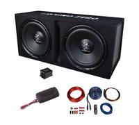 GR.ZERO 2.30BR-ACT 2x30cm Universal Aktiv Bassreflex Subwoofer/Bass Upgrade Set