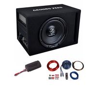 GR.ZERO 20BR-ACT - 20cm Universal Aktiv Bassreflex Subwoofer/Bass Upgrade Set
