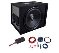GR.ZERO 30BR-ACT - 30cm Universal Aktiv Bassreflex Subwoofer/Bass Upgrade Set