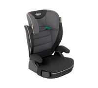 Graco Logico™ L i-Size R 129, Kindersitz ca. 3,5 bis 12 Jahre (100 bis 150 cm), höhenverstellbare Armlehnen, waschbare Sitzbezüge, Installation mit Fahrzeuggurt, Kindersitz schwarz, Midnight