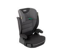 Graco Logico™ L i-Size R 129, Kindersitz ca. 3,5 bis 12 Jahre (100 bis 150 cm), höhenverstellbare Armlehnen, waschbare Sitzbezüge, Installation mit Fahrzeuggurt, Kindersitz schwarz, Midnight
