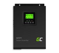 Green Cell® 1000W/2000W 1kW 12V 230V Solar Wechselrichter Off Grid mit Laderegler MPPT Reiner Sinus Volt Spannungswandler Konverter Pure Sine Wave Power Inverter DC AC Umwandler Stromwandler
