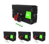 Green Cell® 1500W/3000W 12V auf 230V Reiner Sinus Volt kfz Spannungswandler Wechselrichter Konverter Pure Sine Wave Power Solar Inverter DC AC Umwandler Stromwandler Wohnwagen Auto Autoladegerät